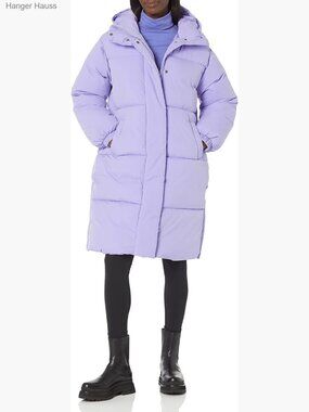 Women's Oversized Long Hooded Insulated Puffer Jacket Plus Size